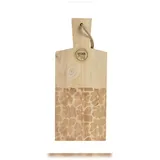 Decoris Schneidebrett Holz 2-tlg. 38 x 16 cm Beige/Braun