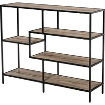 Homcom Aktenregal 120 x 32 x 95 cm schwarz