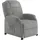 Atlantic Home Collection Relaxsessel »Tobi«, mit Relaxfunktion, Federkern & Aufbewahrungstasche grau