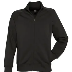 SOL'S Men's Zipped Jacket Sundae - black - XXL
