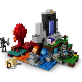 LEGO Minecraf Das zerstörte Portal 21172
