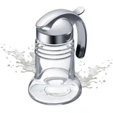 Westmark Sahnegießer/ Honiggießer, Fassungsvermögen: 150 ml, Glas/ABS, Verchromt, Paris-Chrome, Silber/Transparent, 634022E1