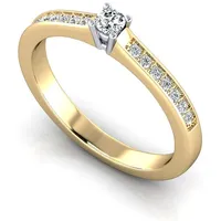 Verlobungsring VR05 333er Gelb-/Weiflgold - 6698