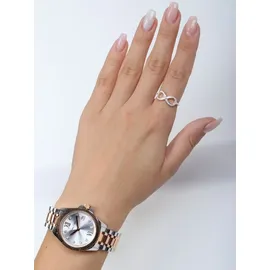 Thomas Sabo Divine Roségold Silber Analog Quarz Edelstahl WA0219-272-201-33 MM