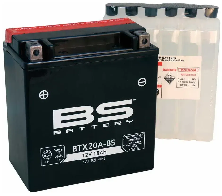 Bs Battery Btx20a-bs Gelbatterie - Multicolor - One Size