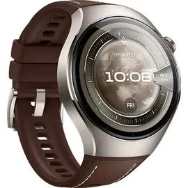 Huawei Watch 5 46 mm dunkelbraunes Kompositarmband