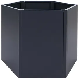 Proregal Hochbeet 100 x 77 x 88 cm Anthrazit