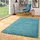 Pergamon Hochflor Türkis 150 x 80 cm
