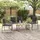 vidaXL Gartenmöbel Set 9-tlg. Grau/Dunkelgrau