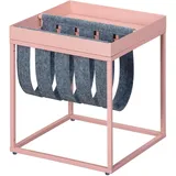 Interlink Inter Link Beistelltisch Club NY rosa, grau