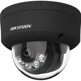 Hikvision DS-2CD2147G2H-LISU(2.8mm)/eF/BLACK Dome 4MP Smart Hybrid Light (2680 x 1520 Pixel), Netzwerkkamera, Schwarz