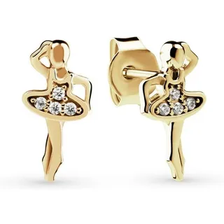FAVS Ohrstecker Little Friends gelbgold 88818733
