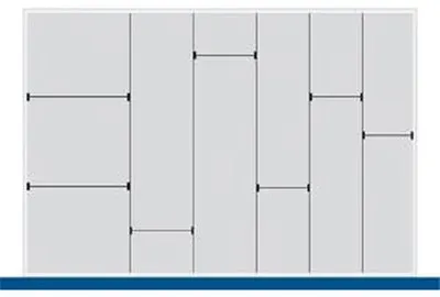 Einteilungsset ETS10675-6 5x TW/7x SW