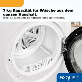 Exquisit TWP703-010D Wärmepumpentrockner (7 kg)