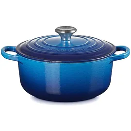 Le Creuset Signature Bräter 20 cm rund azure