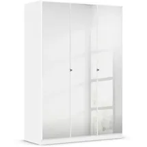 Rauch Drehtürenschrank Reflect 136 x 197 x 54 cm Weiß