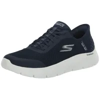 SKECHERS Damen Go Walk Flex Grand Entry, Navy Textile White Trim, 39 EU