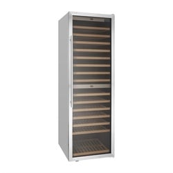 Gastro Polar G-Serie Dual Zone Weinkühlschrank Edelstahl 180 Flaschen