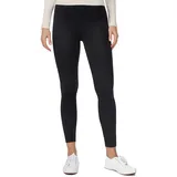 nur die germany gmbh Nur Die Leggings Relax & Go Bequeme Freizeithose Stretch Baumwolle 100 DEN schwarz - 48|50|49|52|51
