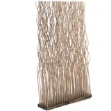 creedwood RAUMTEILER grau Naturmaterialien, 70x110x17 cm, Wohnzimmer, Raumteiler | Paravents, Raumteiler