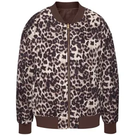 Buffalo Wendejacke Damen dunkelbraun-animal print Gr.38