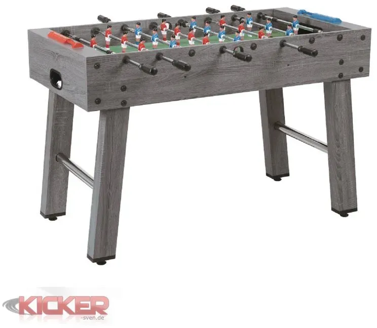 Tischkicker KidsCup Grey Savetyversion (Teleskopstangen)
