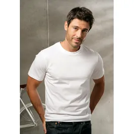 H.I.S. H.I.S T-Shirt Packung, 3 Stk. aus Baumwolle perfekt als Unterziehshirt, Gr. 4/S, weiß, , 235754-4