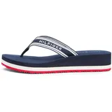 Tommy Hilfiger TH Flag Print Summer Sandal Blau 41