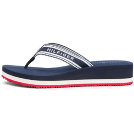 Tommy Hilfiger TH Flag Print Summer Sandal Blau 41