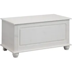Sitztruhe HOME AFFAIRE "Finca", weiß, B:85cm H:45cm T:43cm, Sitzbänke