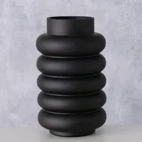 Boltze Vase schwarz matt 25cm (1 Stück)