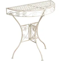 Beliani Beliani, Gartentisch + Balkontisch, Yaviza (80 cm)