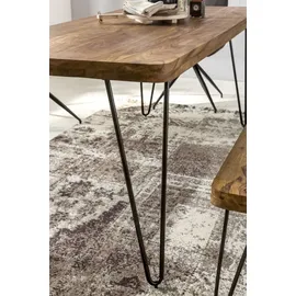 FineBuy Harlem 120 x 76 x 80 cm braun