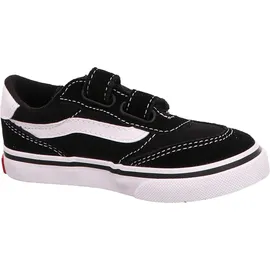 Vans Unisex Kinder Brooklyn Ls V Sneaker, Suede/Canvas Black/White, 26 EU