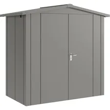 hörmann stauraumsysteme Juno Gerätehaus 2,14 x 1,18 m Grau