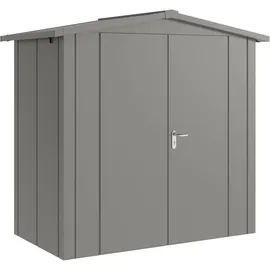 hörmann stauraumsysteme Juno Gerätehaus 2,14 x 1,18 m Grau