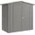 hörmann stauraumsysteme Juno Gerätehaus 2,14 x 1,18 m Grau