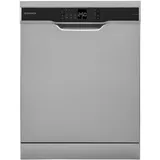 Telefunken Geschirrspüler Freistehend 60 cm Spülmaschine Silber 12 Maßgedecke 6 Programme AquaStop Eco GFS6012DI