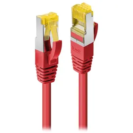 Lindy 47297 Netzwerkkabel, Rot mit Rastnasenschutz 1St.