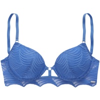 LASCANA Push-up-BH Damen blau Gr.80C