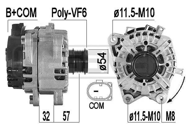 MESSMER Generator 209589 für Ford