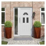 vidaXL Pflanzkübel 2 pcs Rostig 40 x 40 x 75 cm Wetterfeststahl
