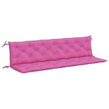 vidaXL Gartenbank-Auflagen 2 Stk. Rosa 200x50x7 cm Stoff