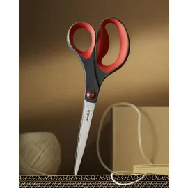 Scotch Papierschere 1448 grau-rot 20,0 cm