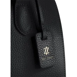 lazarotti Handtasche Bologna Leather Bowling Bag Black