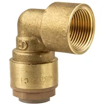 Itap Messing Steckfitting Winkel für Cu-Rohr Ø 18 mm x 1/2 IG - DVGW