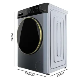 Cecotec Bolero Dresscode 7610 Inverter Waschmaschine (7 kg, 1400 U/min) Ice Blue