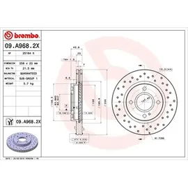 Brembo 09.A968.2X