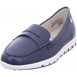 s.Oliver Damen Mokassins aus Kunstleder Elegant, Blau (Navy), 41 EU - 41 EU