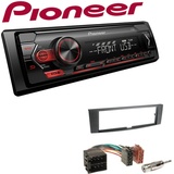 Pioneer 1-DIN Autoradio USB AUX Android Set für Renault Laguna II 2005-2007